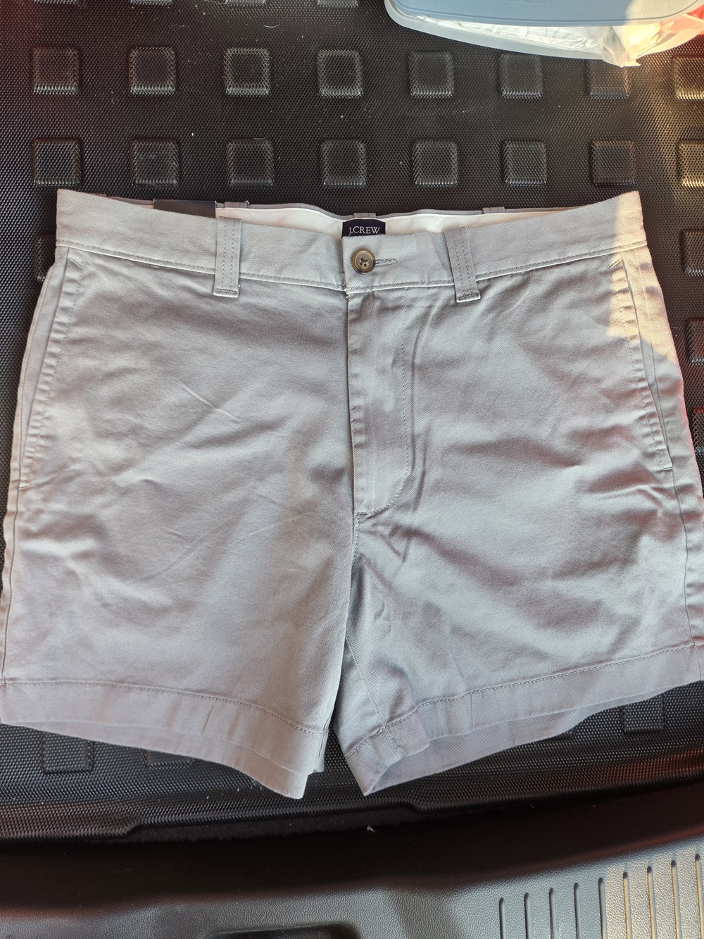 NWT! Men's J.CREW 5" Gray Flex Chino 32